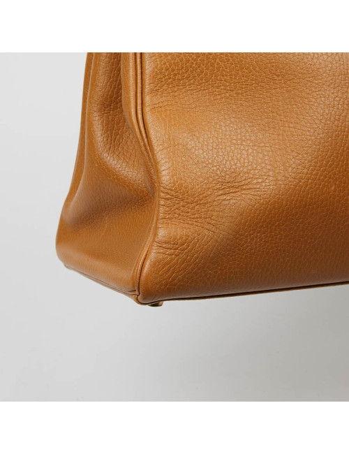 HERMES Kelly 40 cuir Courchevel gold