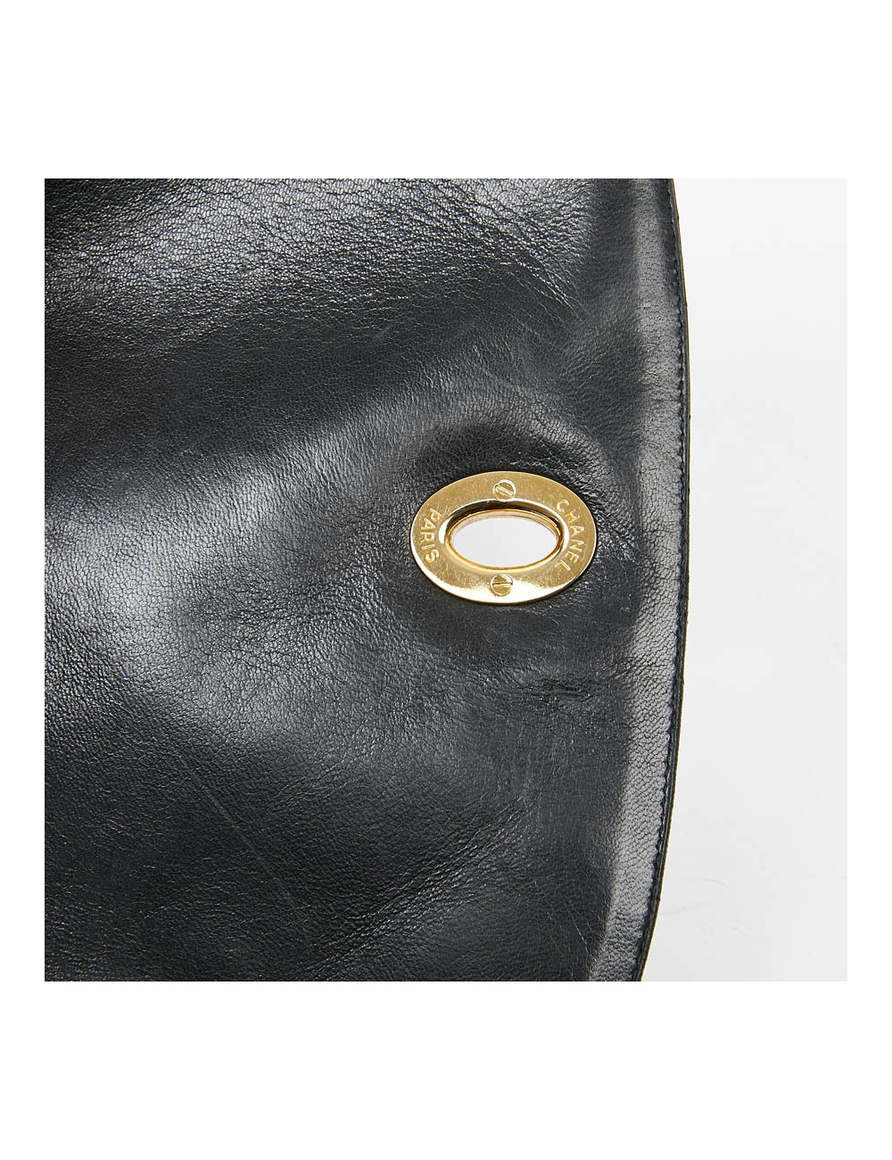 Sac à dos CHANEL Vintage cuir matelassé noir