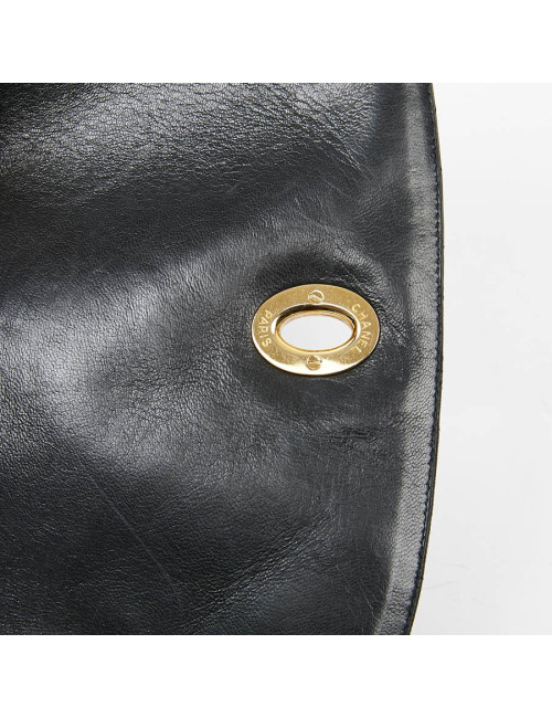 Sac à dos CHANEL Vintage cuir matelassé noir