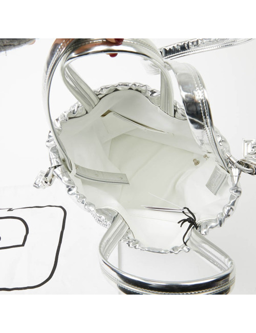 Sac PACO RABANNE cotte de maille argent