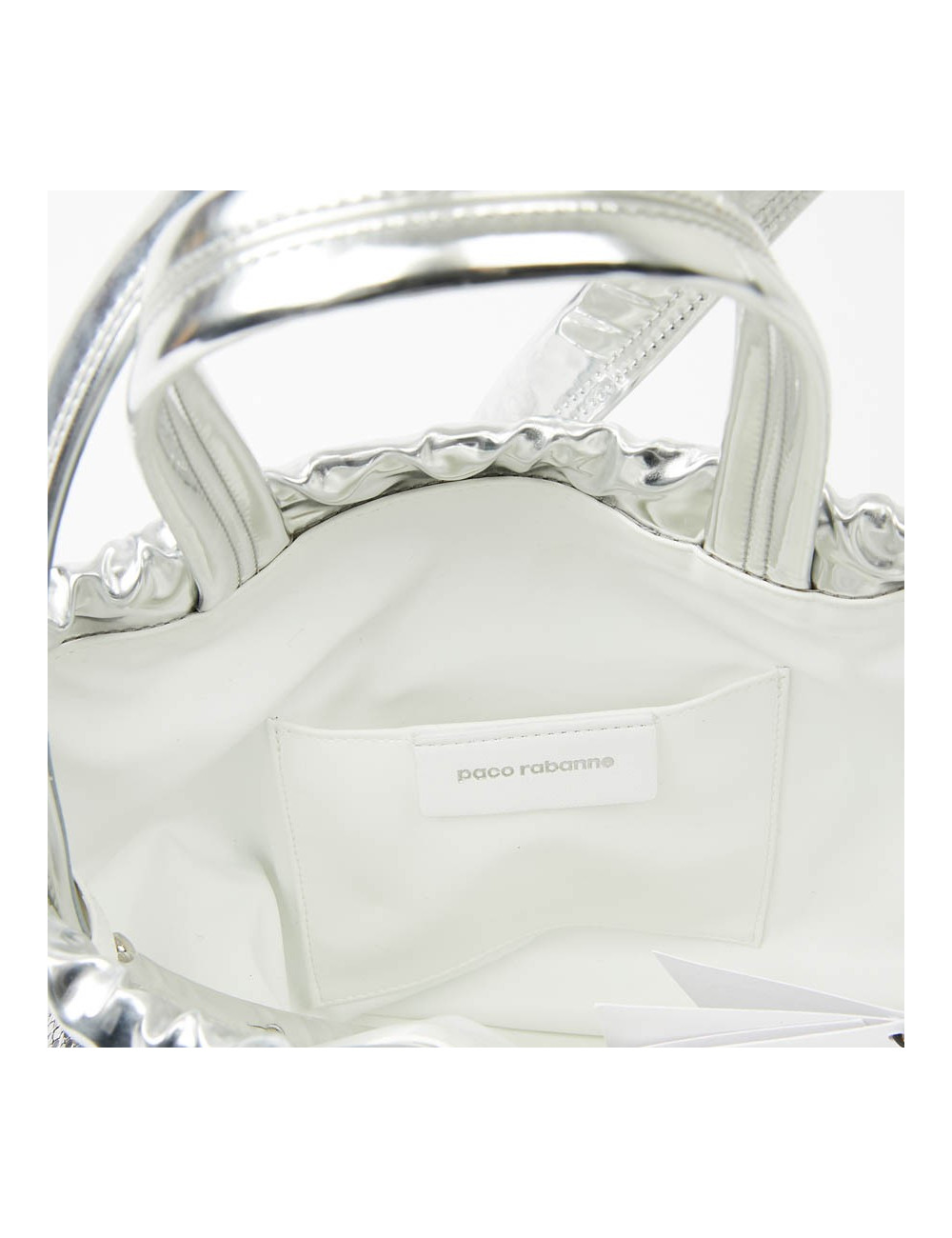 Sac PACO RABANNE cotte de maille argent
