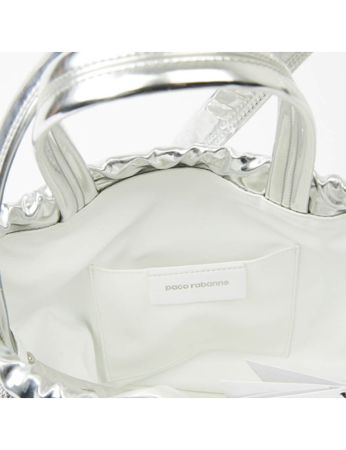 Sac PACO RABANNE cotte de maille argent