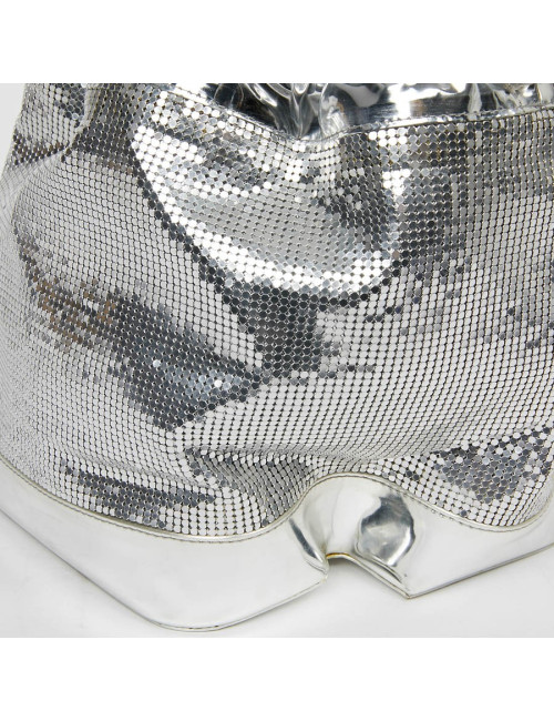 Sac PACO RABANNE cotte de maille argent
