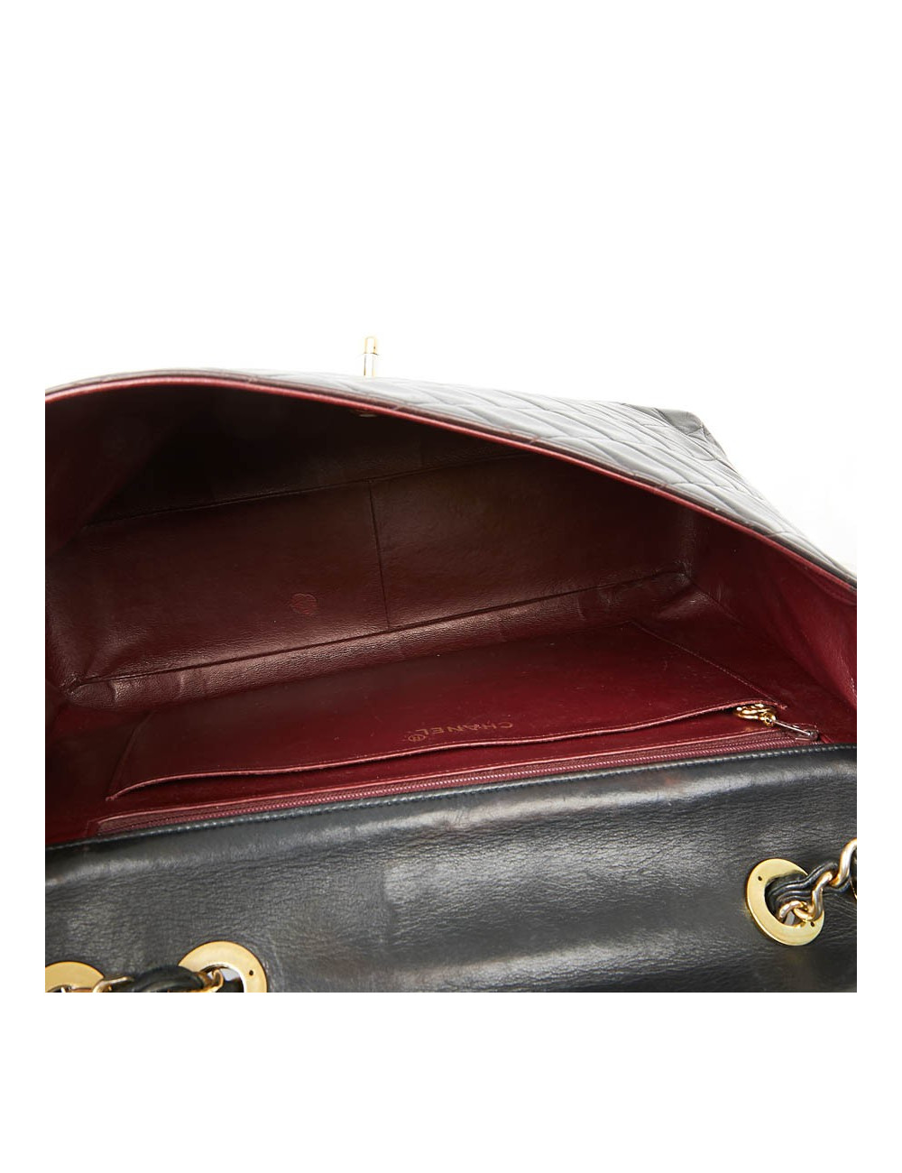 Sac vintage Jumbo CHANEL noir