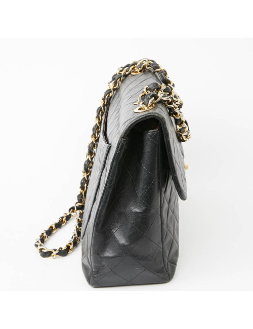 Sac vintage Jumbo CHANEL noir