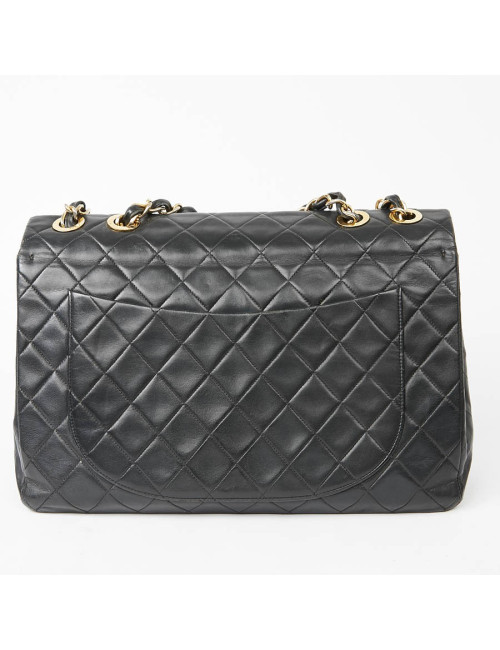 Sac vintage Jumbo CHANEL noir