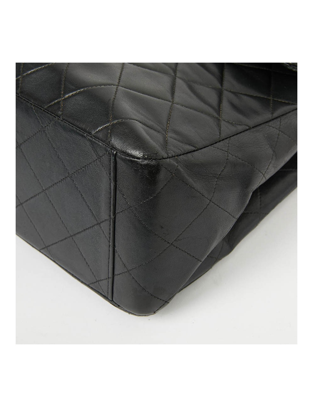 Sac vintage Jumbo CHANEL noir